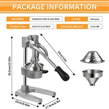 Commercial Juicer Manual Fruit