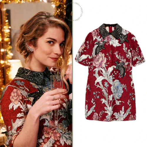 Zara dress burgundy jacquard - zara,