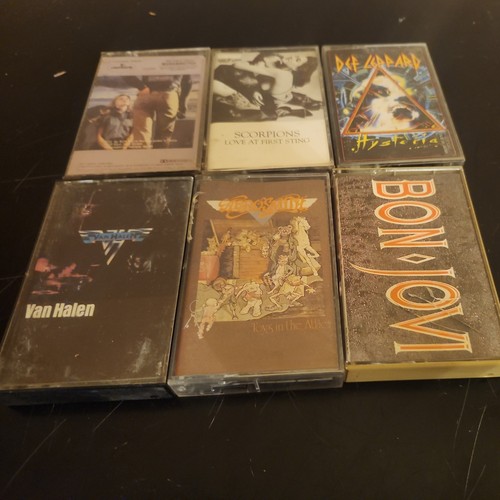 Classic rock cassette tape lot - rock,