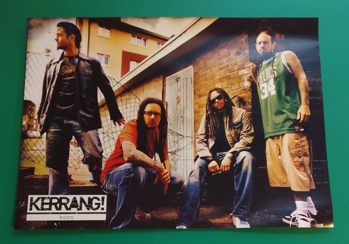 Korn kerrang size - korn, kerrang!