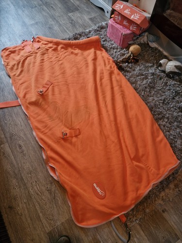 Swish orange fleece horse rug - swish,