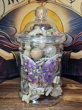 Mystery Jewellery Jar - Old/New, Crystal & Dress Jewellery Mix 395g