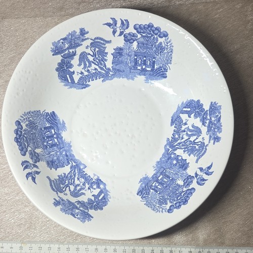 Spode blue white pottery - white,