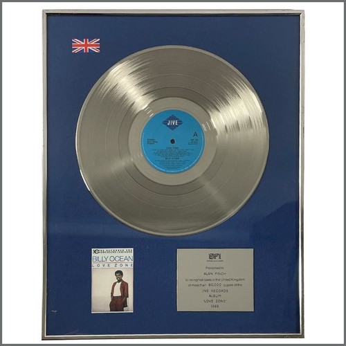 Billy ocean 1980s bpi gold - bpi, and