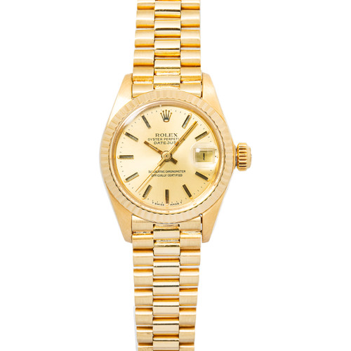 Rolex datejust 6917 18k - datejust, yellow
