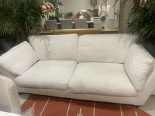 Cream Boucle 3 Seater Sofa M&S