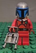 Lego Star Wars Santa Jango Fett Minifigure (Used)