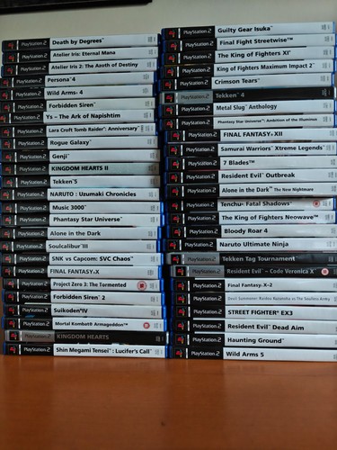 Ps2 games - ps2, (used/mint)