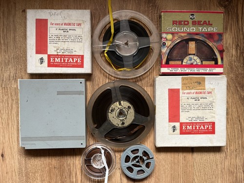 Open reel tapes - open, to