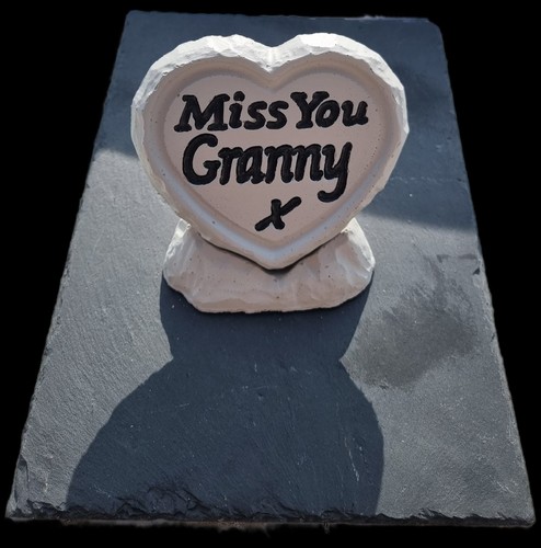 Miss you granny stone concrete - miss,