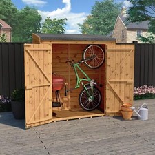 6x2'6 Wooden Garden Shed