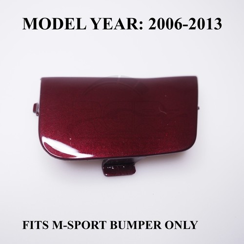 Rear bumper tow eye - eye, cap
