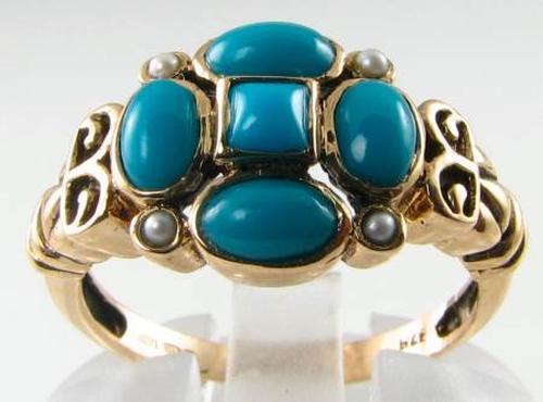 Chunky 9ct gold persian - chunky,