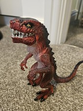 Godzilla 1998 Red Baby Hatchling Toy Figure Mouth Opens
