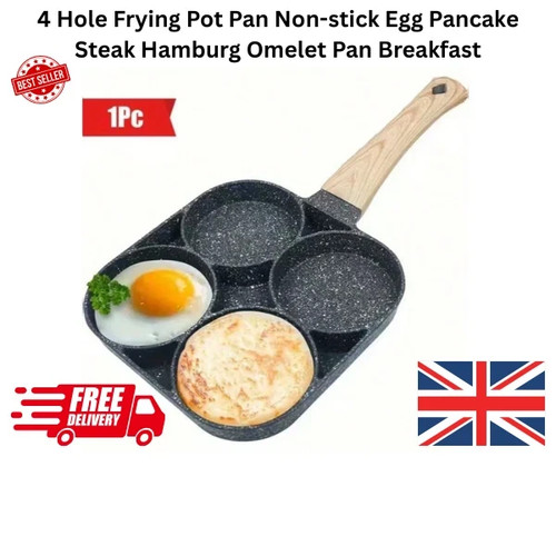 Hole frying pot - 4, pan