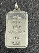 PAMP Suisse 10 Gram Silver Bar