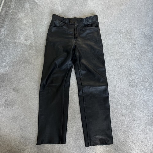Akito leather jeans trousers - leather,