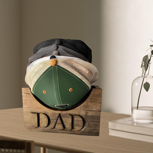 Wooden hat holder - wooden,