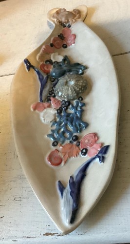 Handmade painted fish shape - handmade,