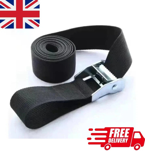 Metal cam buckle tie - cam, down