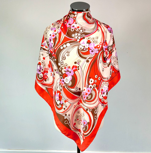 Vintage jacqmar silk scarf - vintage,