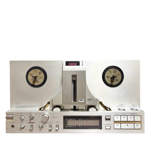 Akai open reel tape deck - reel,