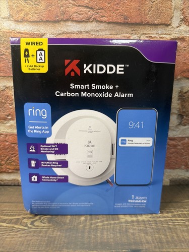 Kidde ring enabled smart smoke - kidde,
