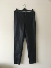 Zara faux leather trousers
