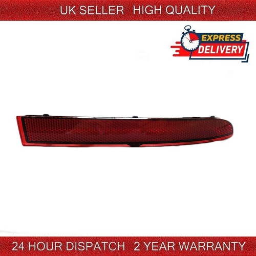 Rear left bumper reflector - rear,