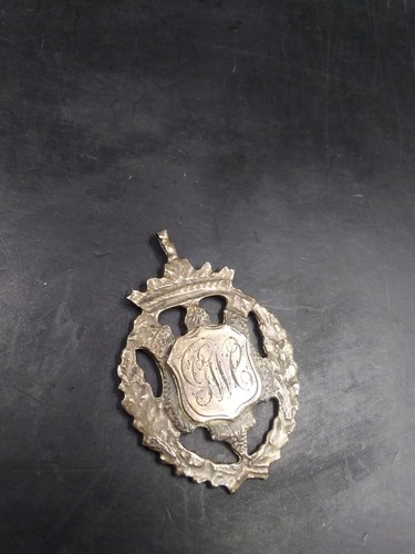 Antique silver watch fob - antique,