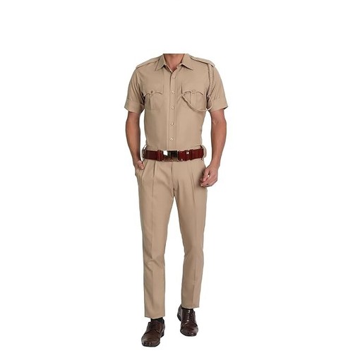 Police khaki half - khaki,