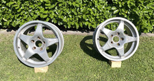 Pair of Dymag Magnesium Alloy race wheels 17" 8j 5x120 rare corvette gen 2 drift
