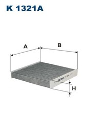 Fits FILTRON K 1321A CABIN FILTER DACIA LOGAN II, SANDERO II, RENAULT ⭐UK Stock⭐