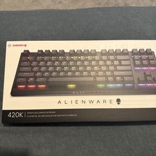 Alienware AW420K Tenkeyless keyboard Gaming USB Black