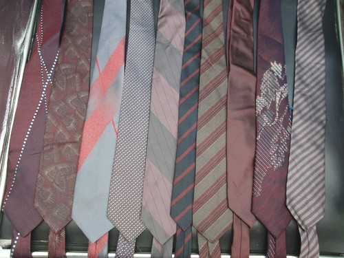 10x assorted ties mixed - 10x,