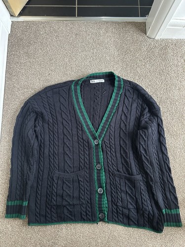 Zara dark navy - , green