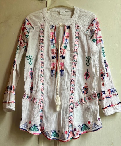 Monsoon tunic top small - small, white