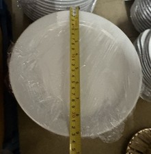 Porcelain Dinner Plates White