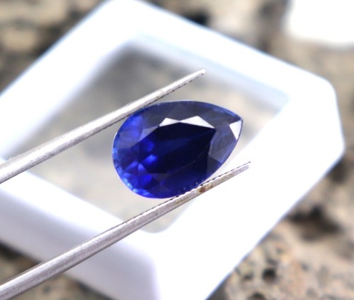Mined blue tanzanite from - blue,
