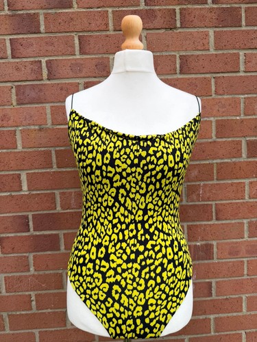 Neon yellow leopard print - yellow,
