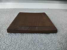 15cm x 15cm Brown Wood Fence Post Cap