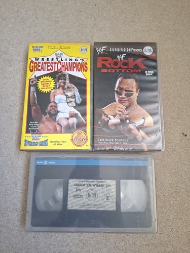 Wwf videos rock bottom - wwf, x3