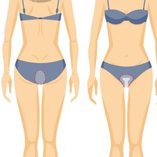 12Pcs Swimming Panty Liner