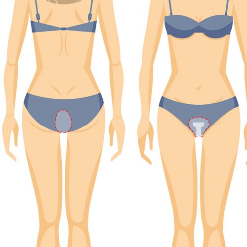 12pcs swimming panty liner - 12pcs,
