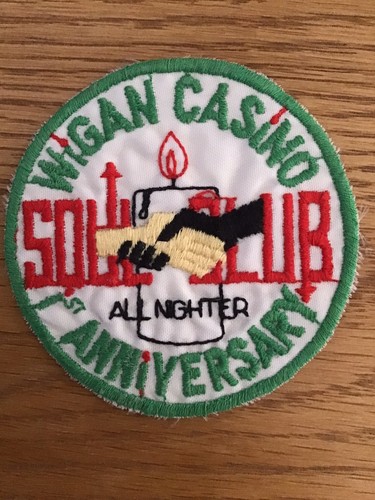 Original wigan casino patch - casino, patch.