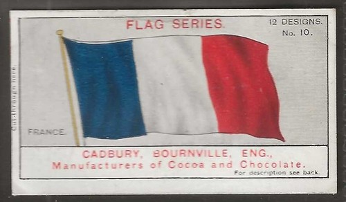 Cadbury flag series - series, 1912