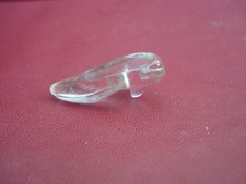Antique Miniature Cinderella's Glass Slipper - 1 inch long