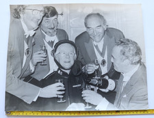 Salvation Army, Dame Edith Evans ?? & Acker Bilk, Honours, LARGE Photo 15" x 12"