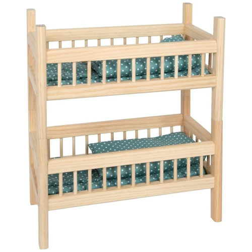 Wooden bunk bed - bunk, dolls