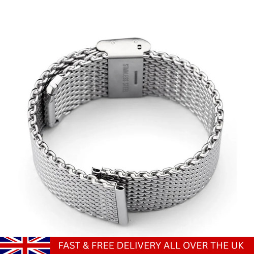 0mm thick milanese stainless - thick,